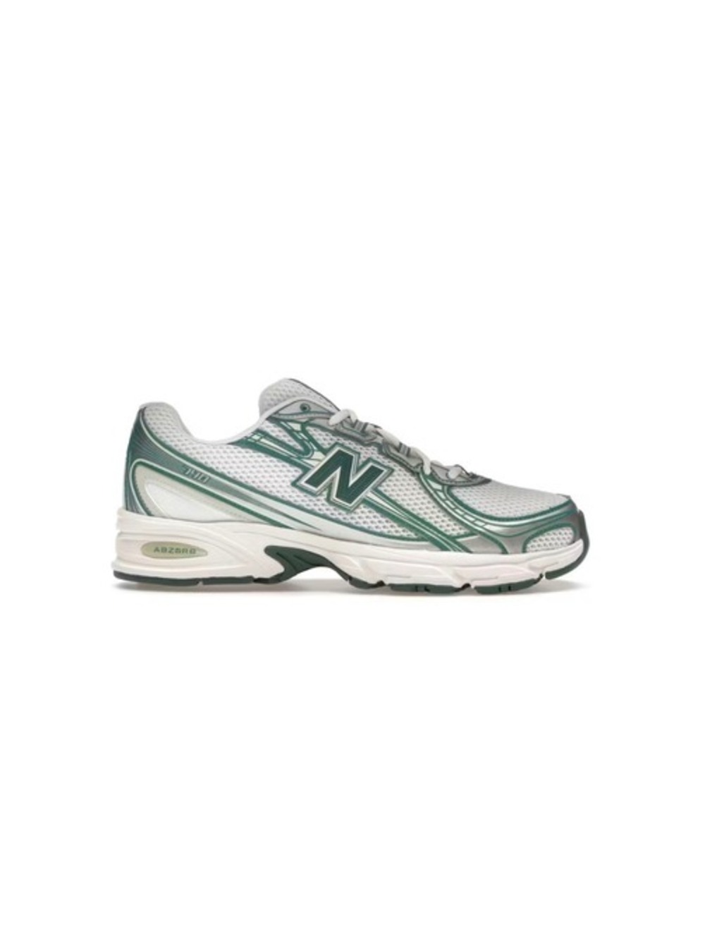 Size 5.5 New Balance 740v2 White Marsh Green